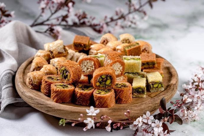 ZAD Hallab Mixed Baklawa Extra 1kg