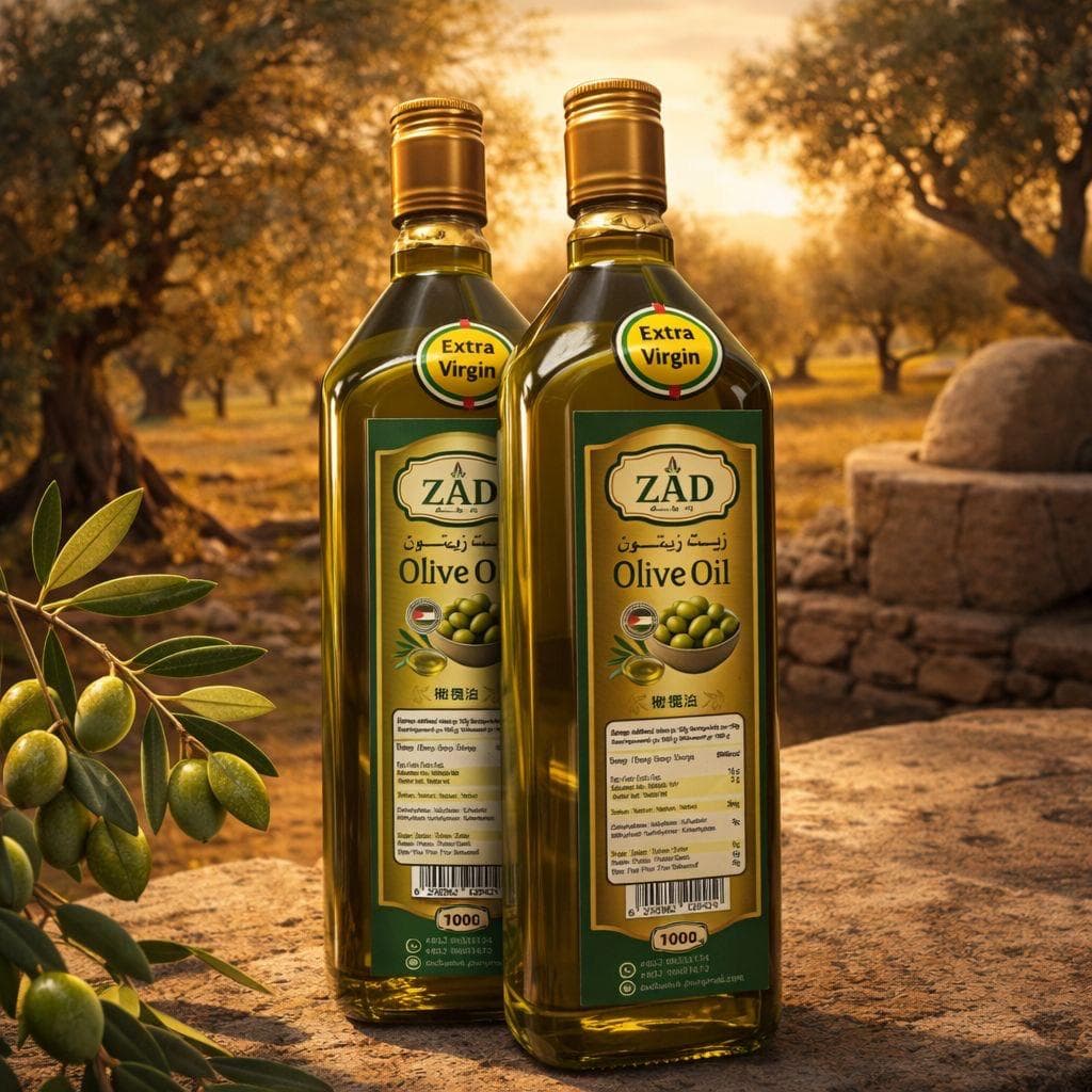 ZAD Palestinian Olive Oil 2 x 1000ml